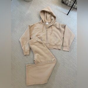 Aritzia Hoodie and Sweatpants Set